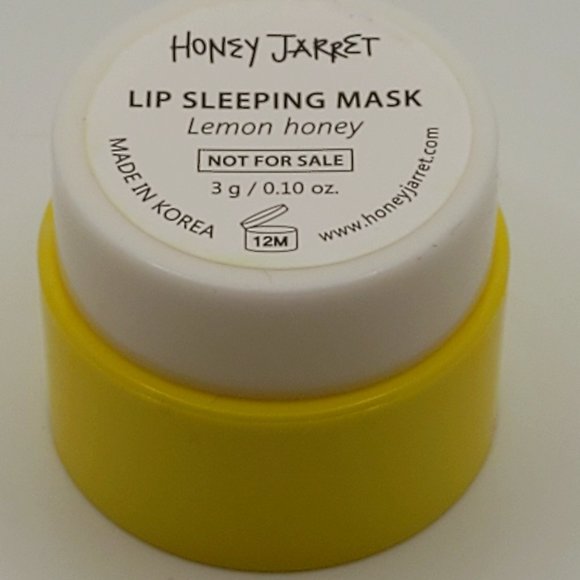 🌴5/$50 Honey Jarret Lip Sleeping Mask Lemon Honey .10 fl oz NEW - Picture 2 of 4